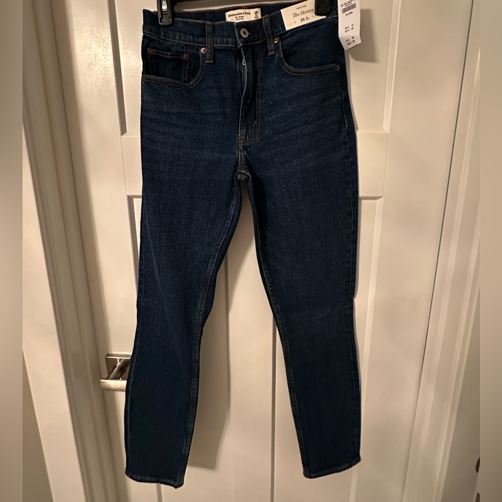 High rise skinny jean